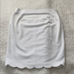 White Pencil Skirt